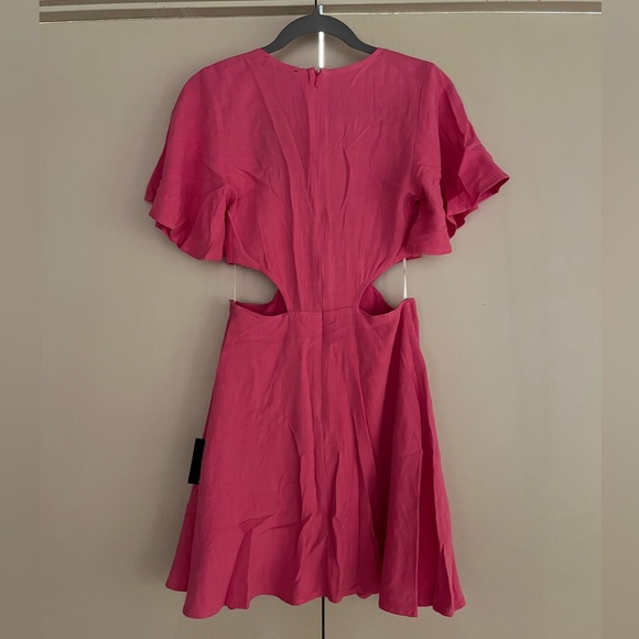 Lulu's Vibrant Pink mini Dress - Picture 5 of 5